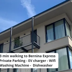 Bernina - Vicino Al Bernina Express Apartamento Tirano